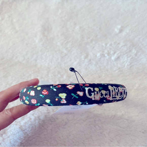 NWT Authentic Gucci Spring Prints Cushion Hair Band - Picture 2 of 6